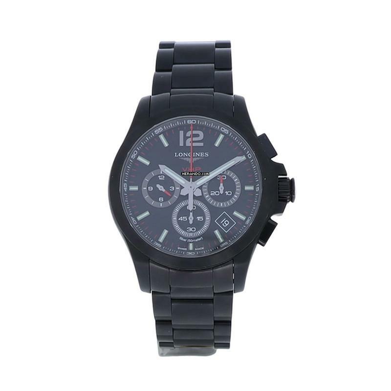  Longines Conquest Herrenuhr Conquest V.H.P. Chronograph Quarz L3.717.2.56.6 