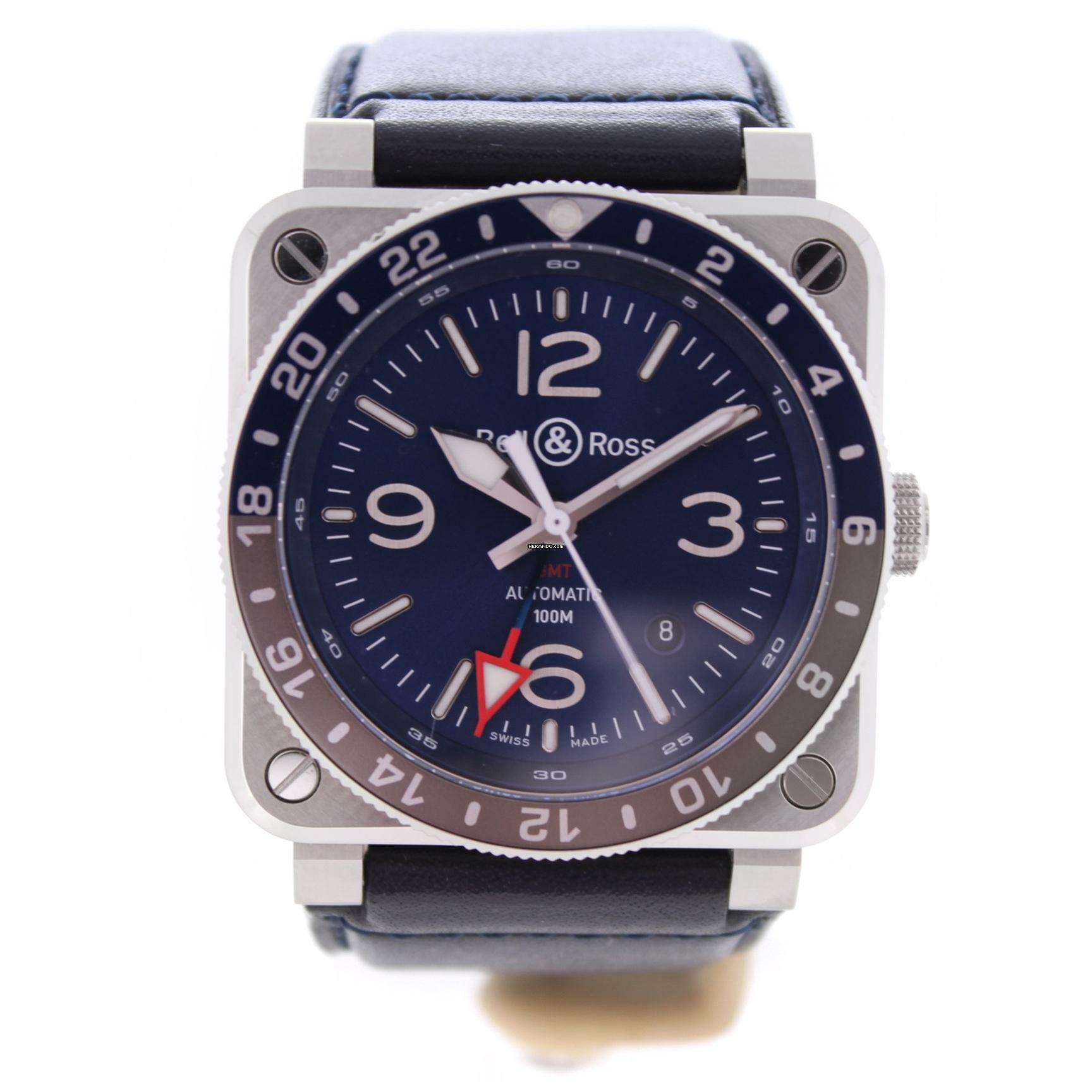 Thumbnail von Bell & Ross BR 03 03-93 Gmt Blue