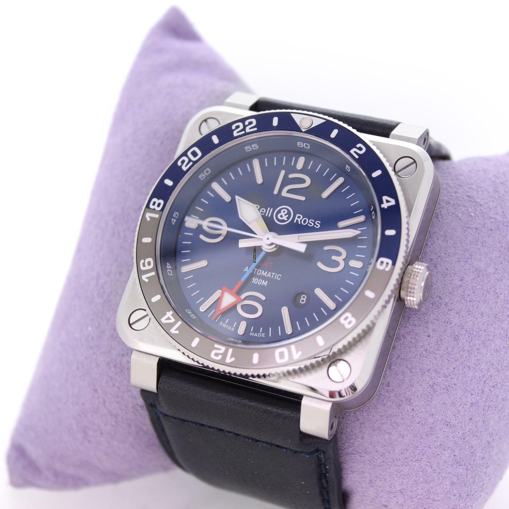 Thumbnail von Bell & Ross BR 03 03-93 Gmt Blue