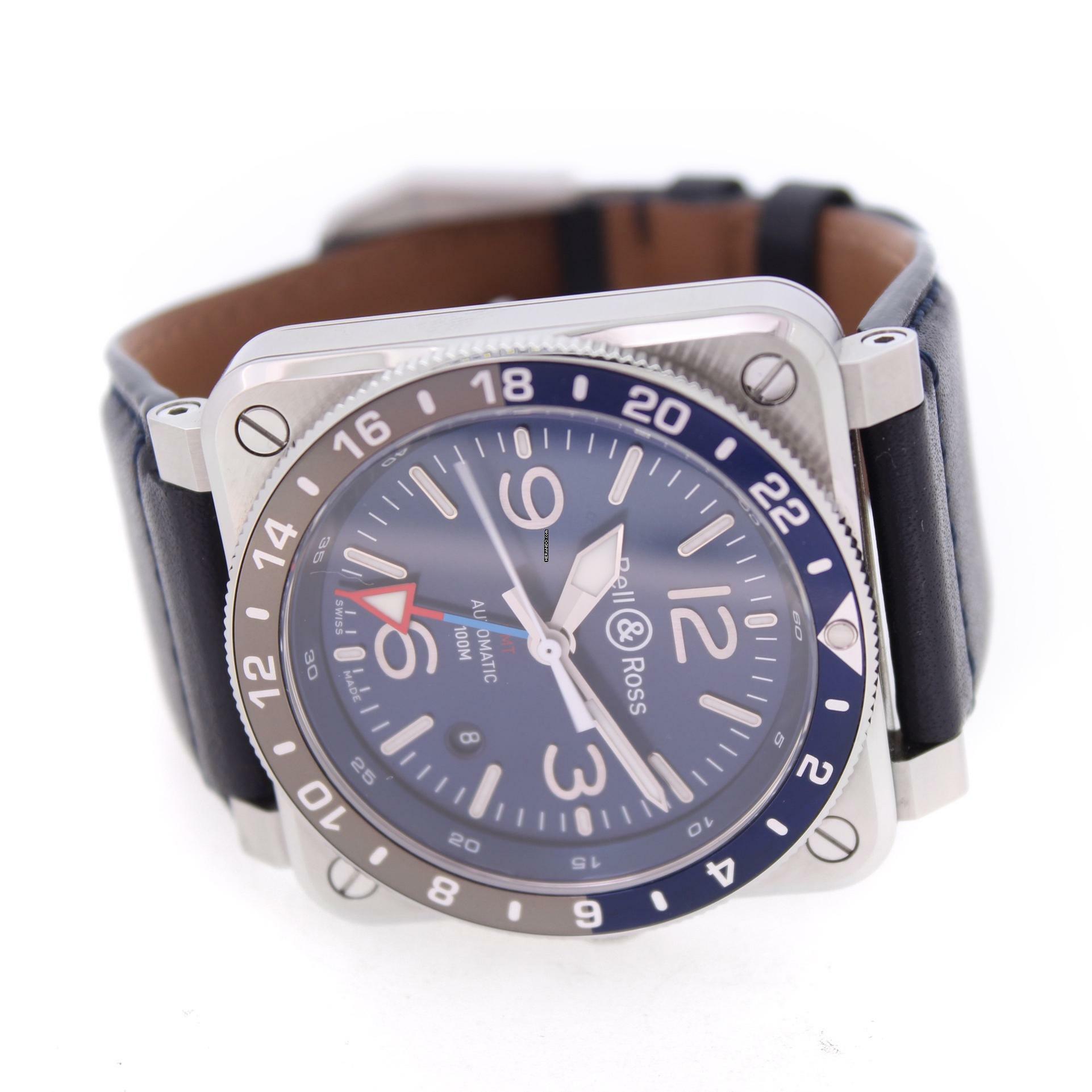Thumbnail von Bell & Ross BR 03 03-93 Gmt Blue