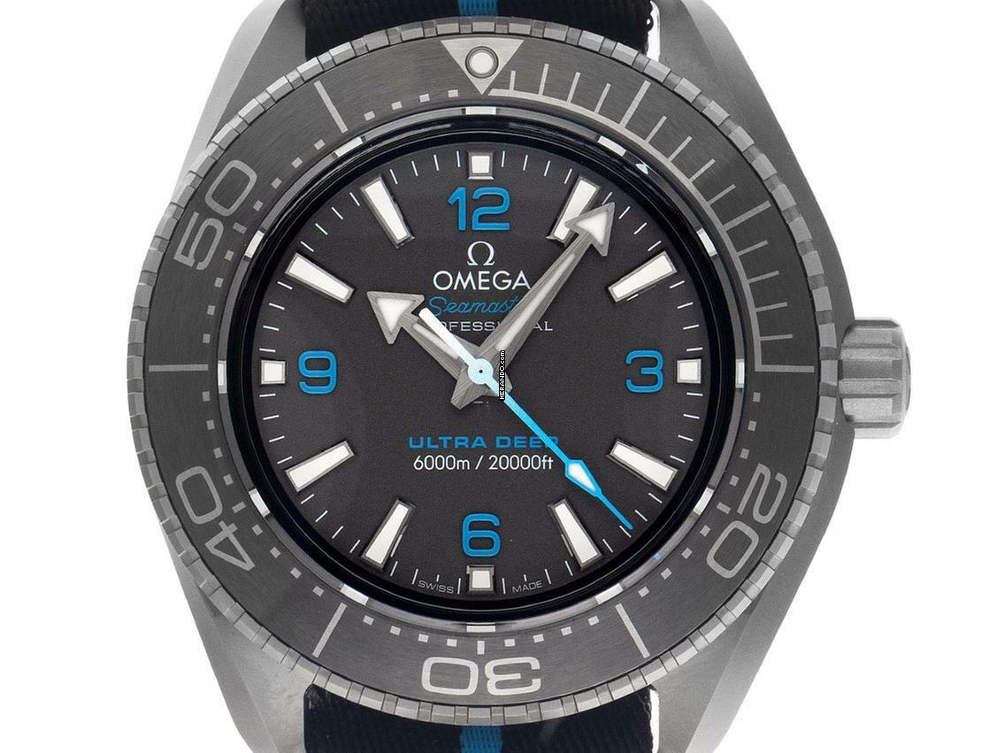  Omega Seamaster Ultra Deep 6000M Planet Ocean 6000M Ref.215.92.46.21.01.001 2024 Full Set Ungetragen  