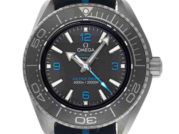  Omega Seamaster Ultra Deep 6000M Planet Ocean 6000M Ref.215.92.46.21.01.001 2024 Full Set Ungetragen  