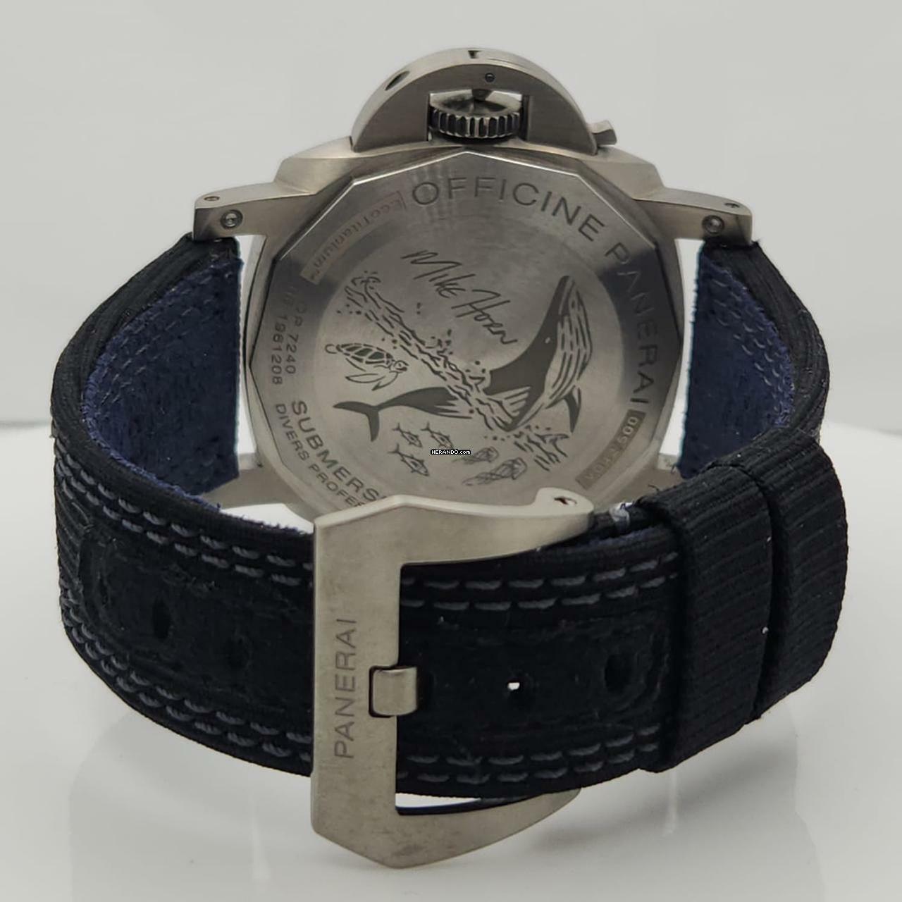 Thumbnail von Panerai Submersible Mike Horn Edition 47mm Automático Completo