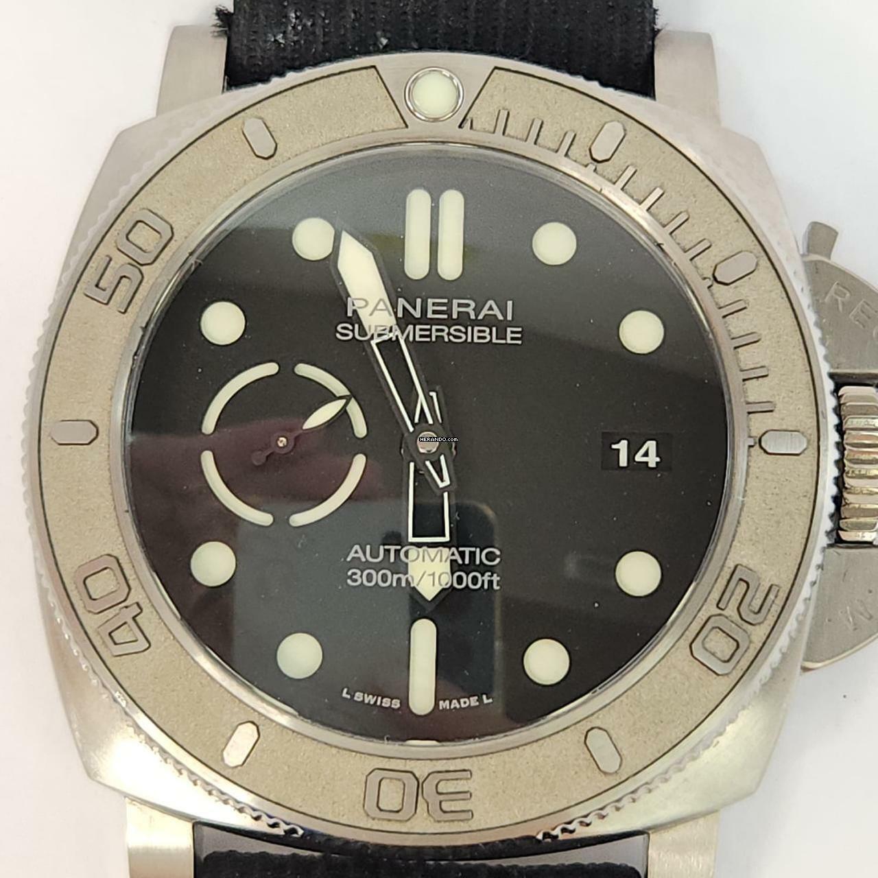 Thumbnail von Panerai Submersible Mike Horn Edition 47mm Automático Completo