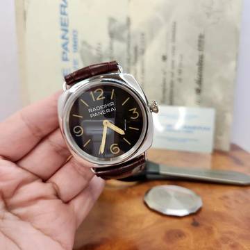  Panerai Radiomir Rolex Movement Platinium Limited Edition 47mm Completo 