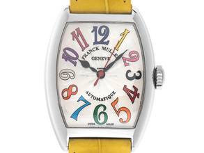 Thumbnail von Franck Muller Color Dreams Cintree Curvex Ref.7500 SCATFO COL DRM Full Set Neu