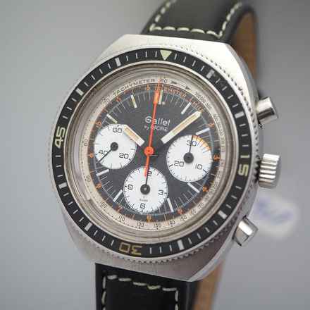  Gallet By Racine Chronograph Excelsior Park very rare </h1> 