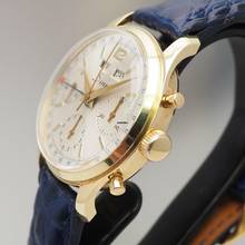 Thumbnail von Sinn Triple Date Chronograph Vintage 1960 Gold 14k/585 by Gallet RARE </h1>