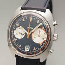 Thumbnail von Enicar Big Eye F45 Chronograph top condition </h1>