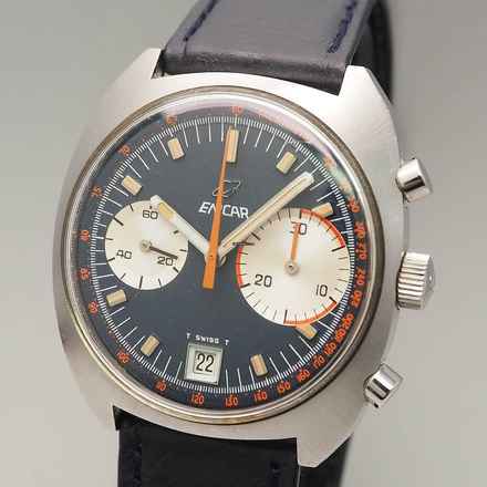  Enicar Big Eye F45 Chronograph top condition </h1> 