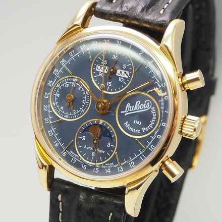  DuBois et fils & Fils Edition Anniversary Vollkalender Chronograph Gold 18k/750 near NOS </h1> 