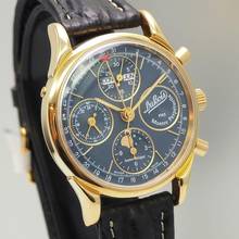 Thumbnail von DuBois et fils & Fils Edition Anniversary Vollkalender Chronograph Gold 18k/750 near NOS </h1>
