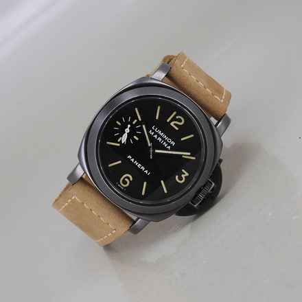  Panerai Luminor Marina PAM00004 Ø 44 mm PVD Tritium Full Set Top Zustand </h1> 