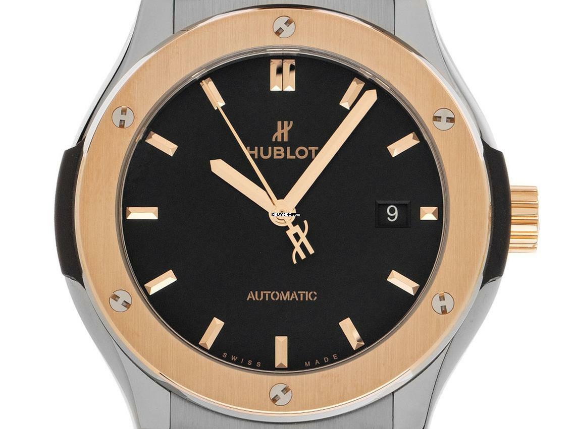  Hublot Classic Fusion Titanium King Gold Ref.511.NO.1181.RX 2024 Full Set Ungetragen 