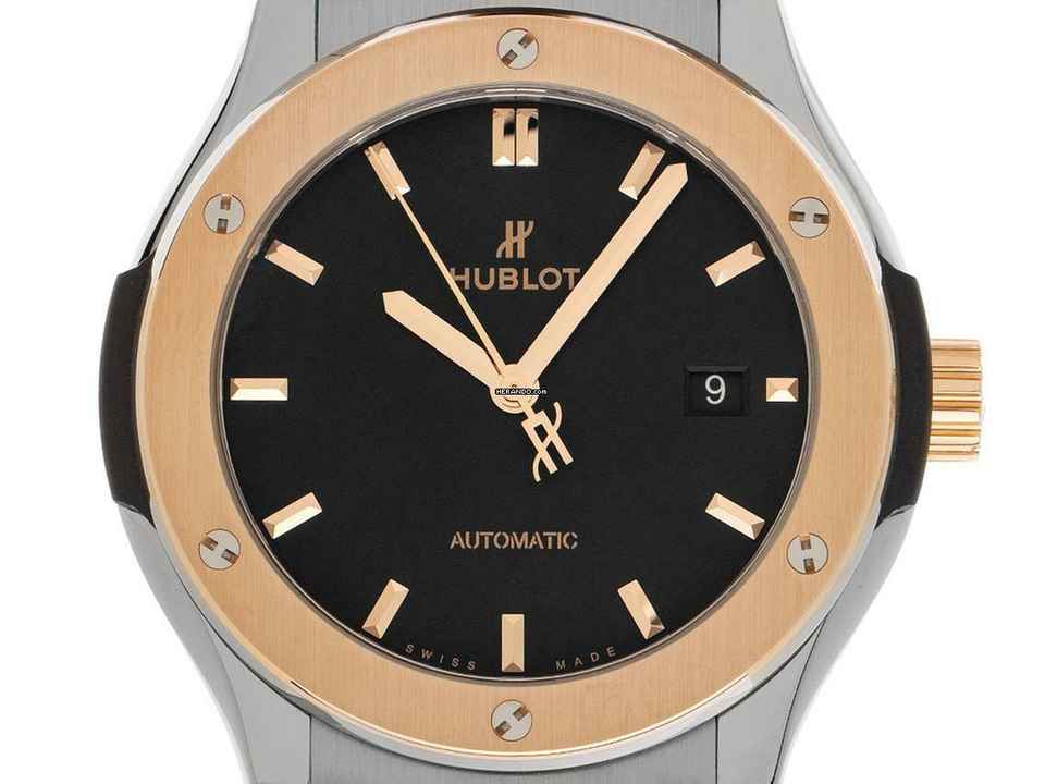 Hublot Classic Fusion Titanium King Gold Ref.511.NO.1181.RX 2024 Full Set Ungetragen 