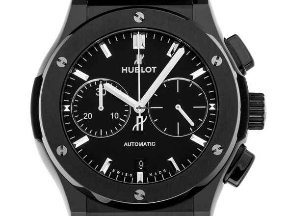  Hublot Classic Fusion Chronograph Black Magic Ref.521.CM.1171.RX 2024 Full Set Ungetragen 
