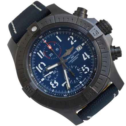  Breitling Super Avenger 48 Night Mission Chronograph blue dial Full Set 2020’s </h1> 