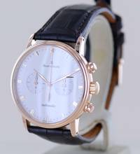 Thumbnail von Blancpain Villeret 18K Roségold Chronograph 40mm white dial Automatic Dresswatch rar </h1>