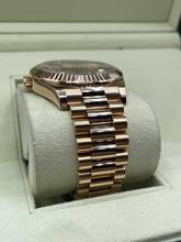Thumbnail von Rolex Day-Date II Rosegold Pink Baguette Diamond Dial 41mm Top Condition with Box+Papers