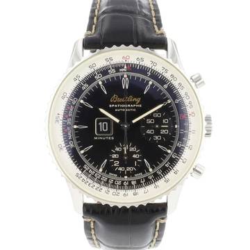  Breitling Montbrillant Spatiographe Black Dial  