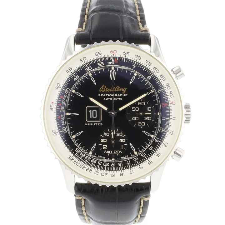 Breitling Montbrillant Spatiographe Black Dial  