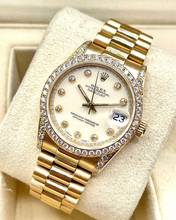 Thumbnail von Rolex Lady-Datejust 31mm YELLOWG. 18Kt. RARE IVORY-NIPPLE-DIAMOND DIAL FACTORY DIAMOND SETTING
