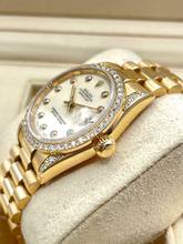 Thumbnail von Rolex Lady-Datejust 31mm YELLOWG. 18Kt. RARE IVORY-NIPPLE-DIAMOND DIAL FACTORY DIAMOND SETTING