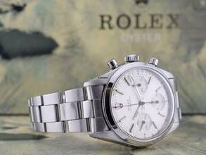 Thumbnail von Rolex Chronograph Cosmograph Daytona 1967 Rolex Chronograph Pre Daytona 6238 Full Set + Carlo Pergola Expertise