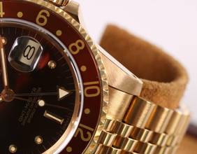 Thumbnail von Rolex GMT-Master 18k Tigerauge ref. 16758 BJ: 1984 - unpolierter Neuzustand