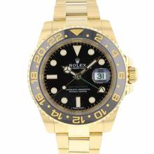 Thumbnail von Rolex GMT-Master II Yellow Gold Black Dial 116718LN </h1>