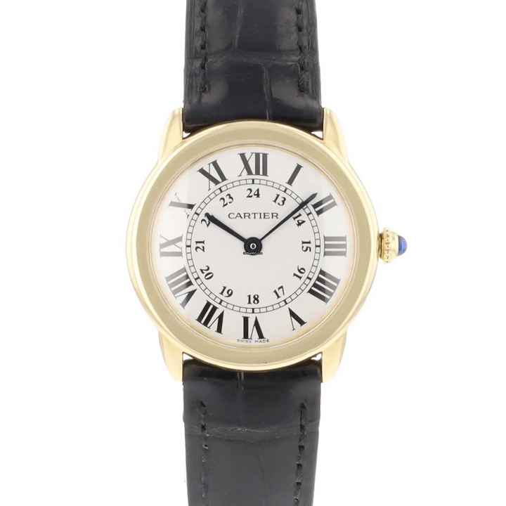  Cartier Ronde Solo de Cartier Yellow Gold Quartz  