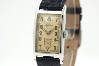 Thumbnail von IWC Tank Art Deco 935 Silver Caliber 87 from approx. 1932