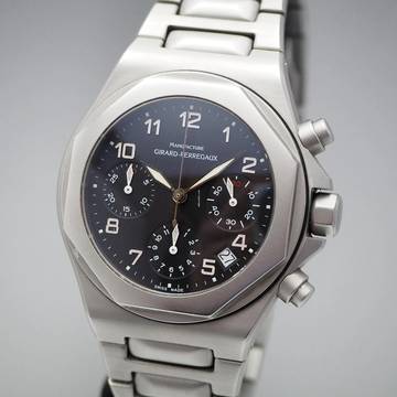  Girard Perregaux Laureato Chronograph Vintage 8017 Box+ Papiere  
