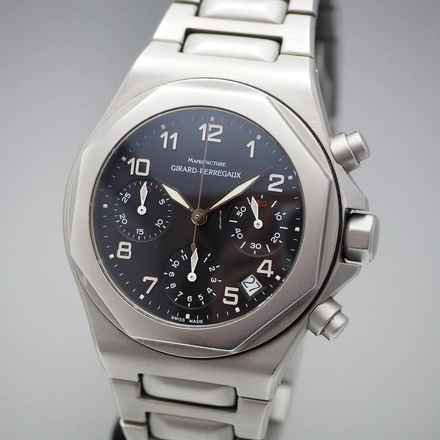  Girard Perregaux Laureato Chronograph Vintage 8017 Box+ Papiere  