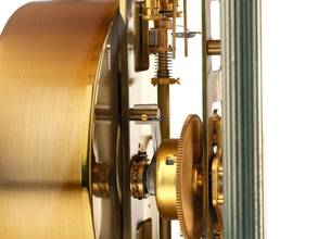 Thumbnail von Jaeger-LeCoultre Atmos Vendome Empire Messing Gelbgold Marmor Ref.5812 Vintage Bj.1969 Beschreibung </h1>