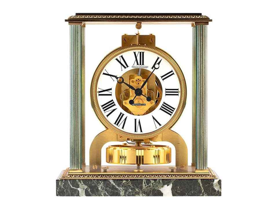  Jaeger-LeCoultre Atmos Vendome Empire Messing Gelbgold Marmor Ref.5812 Vintage Bj.1969 Beschreibung </h1> 