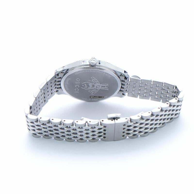 Thumbnail von Gucci G-Timeless YA1264154 - G-Timeless Quartz Black Dial Bee Motif Unisex Watch </h1>