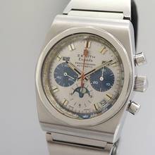 Thumbnail von Zenith El Primero Espada Chronograph 322 E 635 Vintage El Primero 3019 very rare serviced </h1>