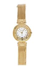 Thumbnail von Philippe Charriol Date 18kt Gelbgold Diamanten Quarz Armband 18kt Gelbgold 27mm Ref.8.90.064 Vintage Bj.2002