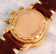 Thumbnail von Blancpain Air Command Chronograph Rose Gold ref 2285 Automatic FULL SET - LIMITED Edition 2285