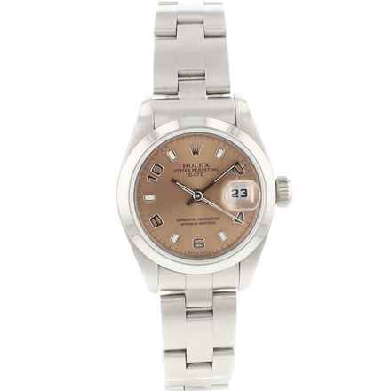  Rolex Oyster Perpetual Lady Date 26 Steel Oyster Pink Dial </h1> 