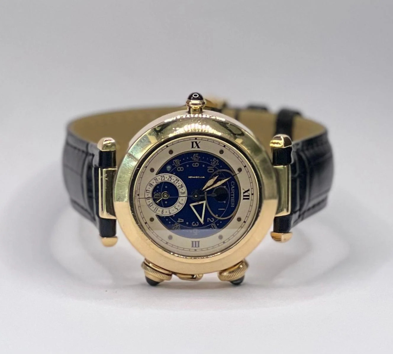  Cartier Pasha Alarm Moon  