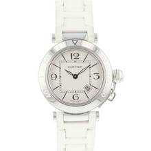 Thumbnail von Cartier Pasha Seatimer Steel White Dial </h1>