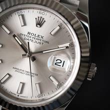Thumbnail von Rolex Datejust 41 Fluted Silver Dial 126334 </h1>