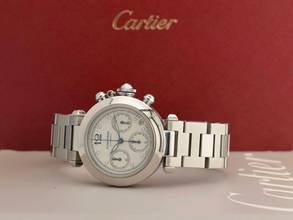 Thumbnail von Cartier Pasha C 2412 Chronograph 36mm - Like New
