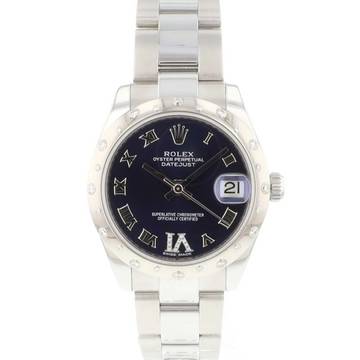  Rolex Datejust 31 Oyster Purple Dial Diamonds </h1> 