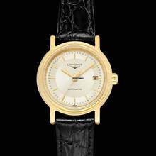 Thumbnail von Longines Présence L43212422 - Les Grandes Classiques Automatic Champagne Dial Stainless Steel Ladies Watch </h1>