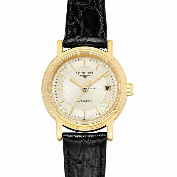 Longines Présence L43212422 - Les Grandes Classiques Automatic Champagne Dial Stainless Steel Ladies Watch </h1> 