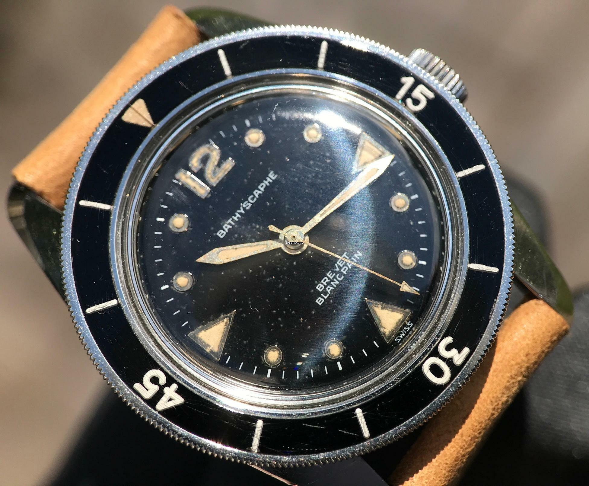 Blancpain Fifty Fathoms Bathyscaphe Vintage Bathyscaphe MC4 </h1>