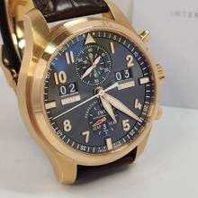 Thumbnail von IWC Fliegeruhr Spitfire Perpetual Calendar Digital Date-Month Pilot Spitfire Perpetual Calendar Flyback Ouro Rosé 46mm Completo